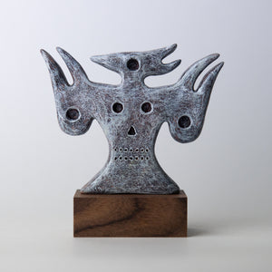 bird skull original sculpture