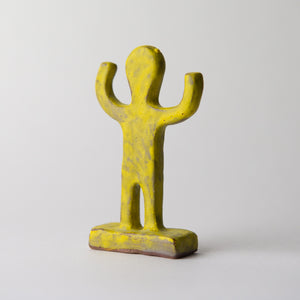 dead people 2 yellow original sculpture