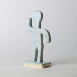 dead people light blue original sculpture